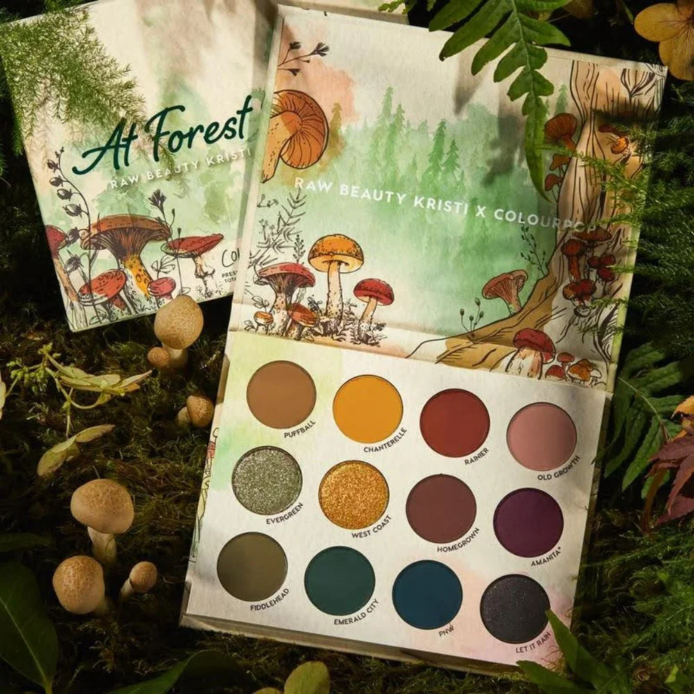 BNIB Colourpop x Raw Beauty Kristi AT FOREST SIGHT Vegan Eyeshadow Palette
